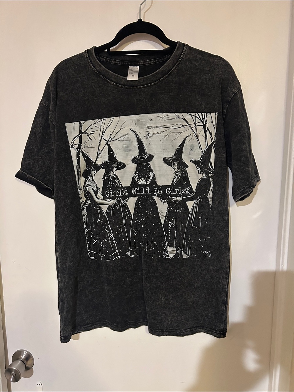 Girls Will Be Girls Graphic Tee - Black